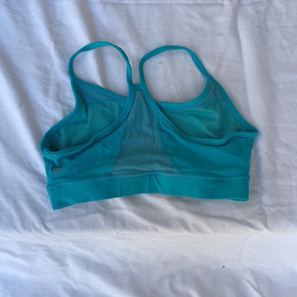 Turquoise racer back sports bra lulu - Picture 2 of 2